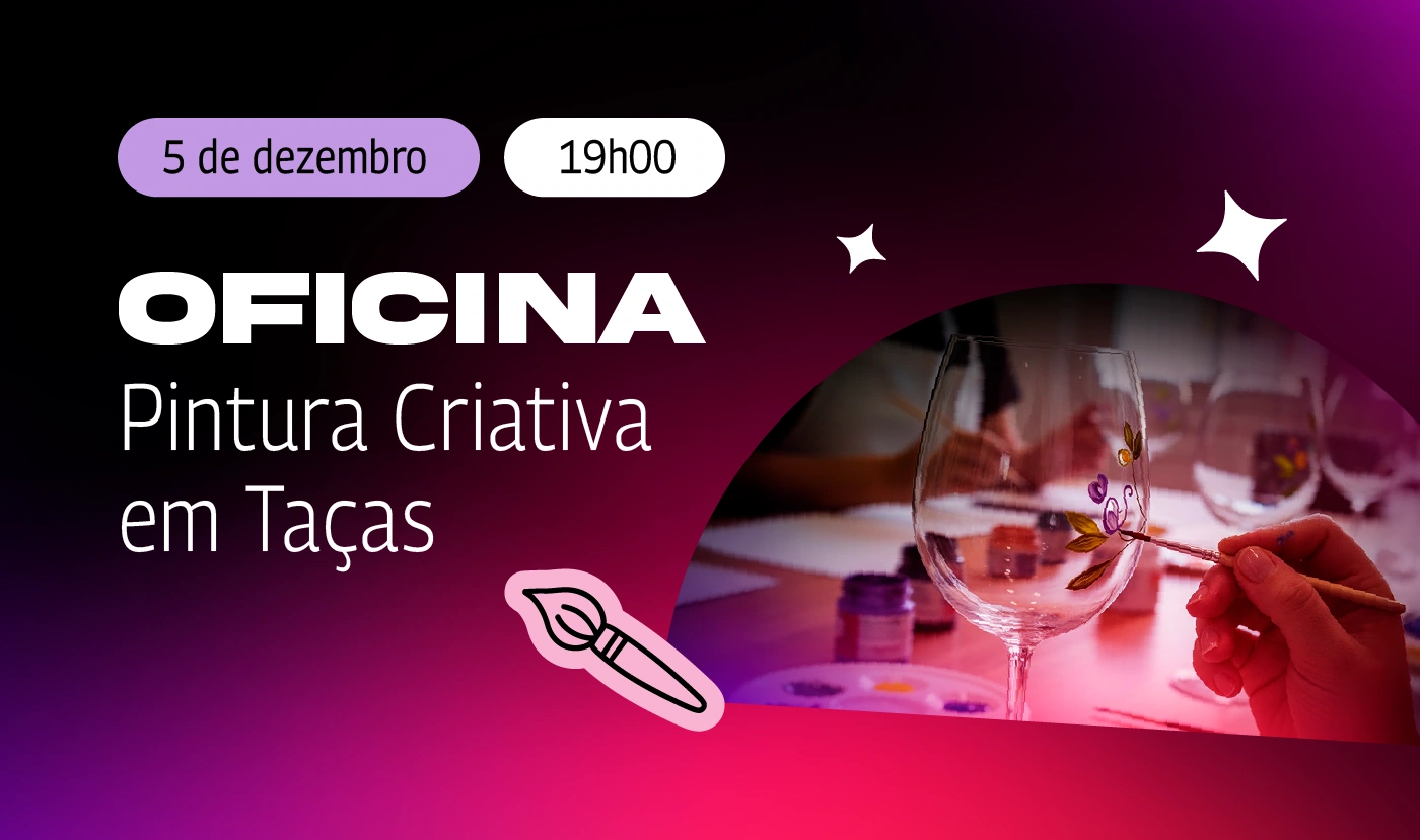 Pintura Criativa em
Taças da ABRA