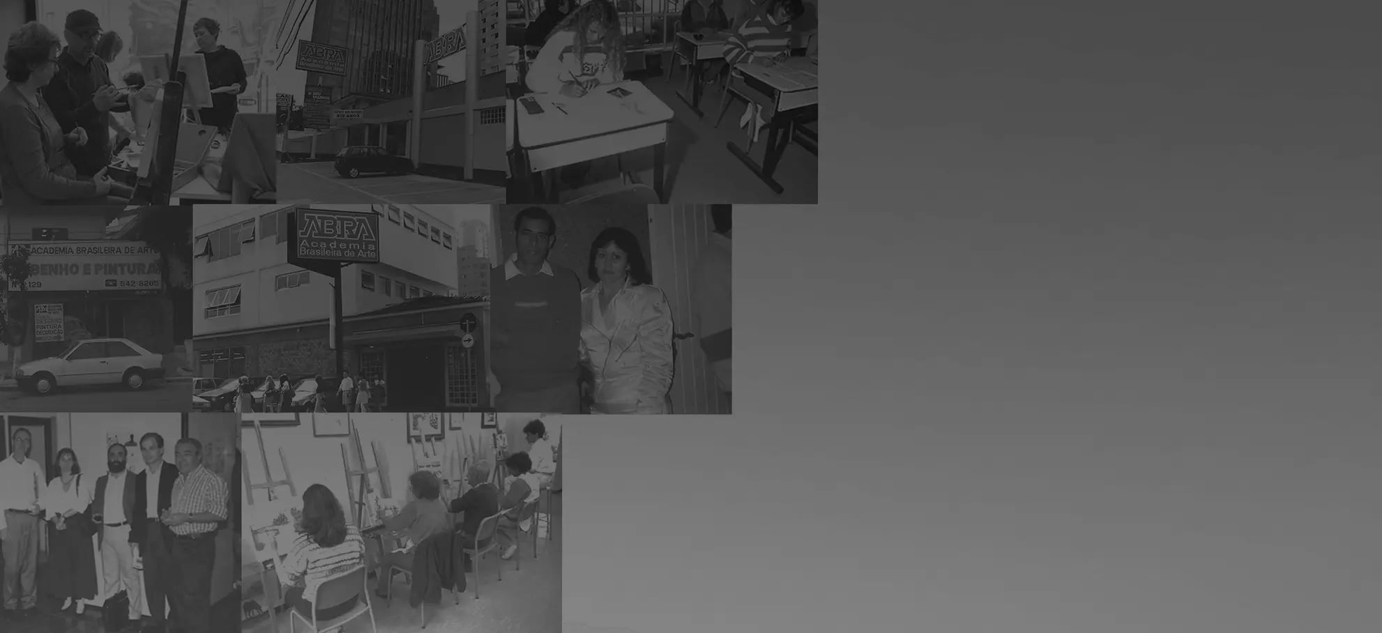 foto antiga para contar sobre a Abra